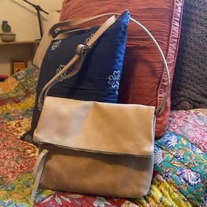 ABLE Emnet Foldover Crossbody in 100% Leather